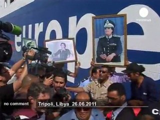 Red Cross reunites families in Libya - no comment