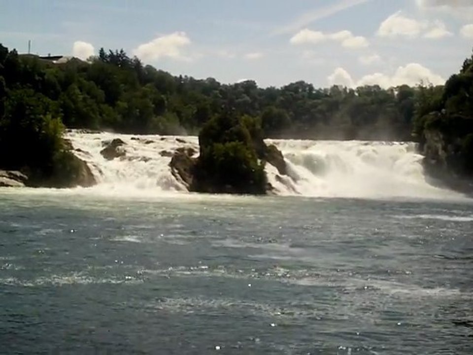 les chutes du rhin près de Schaffouse