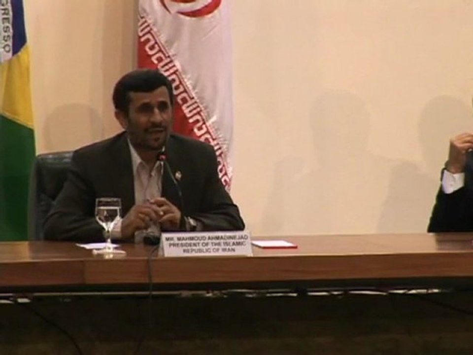 Lula  l'Iran a le droit au nucléaire à des fins pacifiques