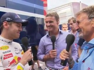 5 SPAIN - Sebastian Vettel interview (after race) (ENG)