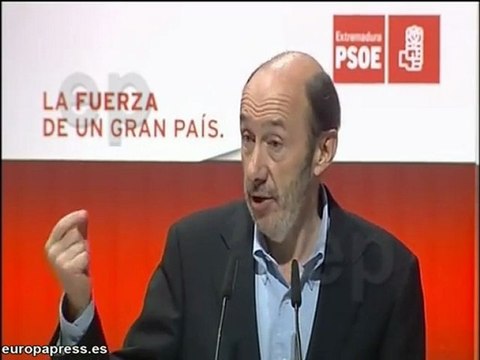 Rubalcaba critica al PP por sembrar malos rollos