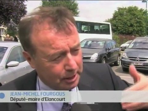 Jean-Michel Fourgous à Plaisir avec Nicolas SARKOZY
