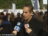 Manifestación frente a la Embajada de Libia