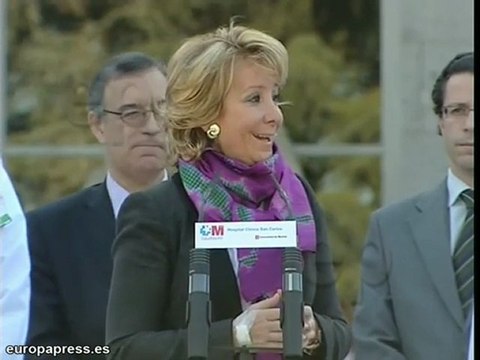 Aguirre abandona el hospital