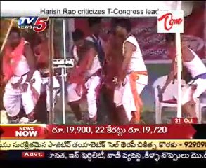 Harish Rao criticizes T-Congress leaders