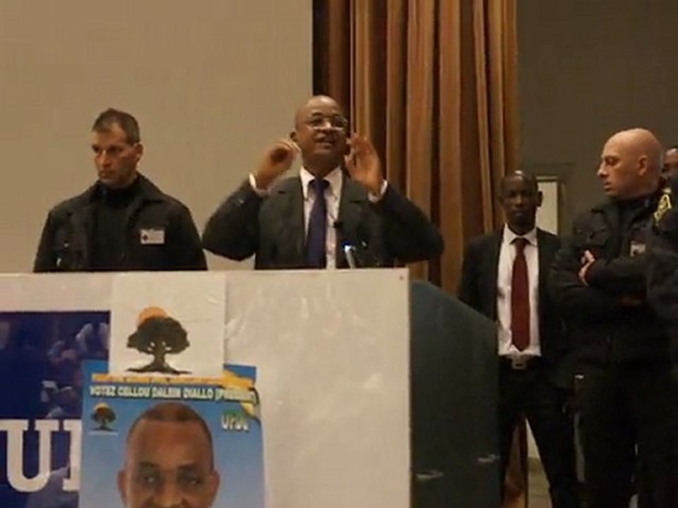 Discours du Président de l'UFDG, Cellou Dalein DIALLO à Bruxelles , 26 Juin 2011