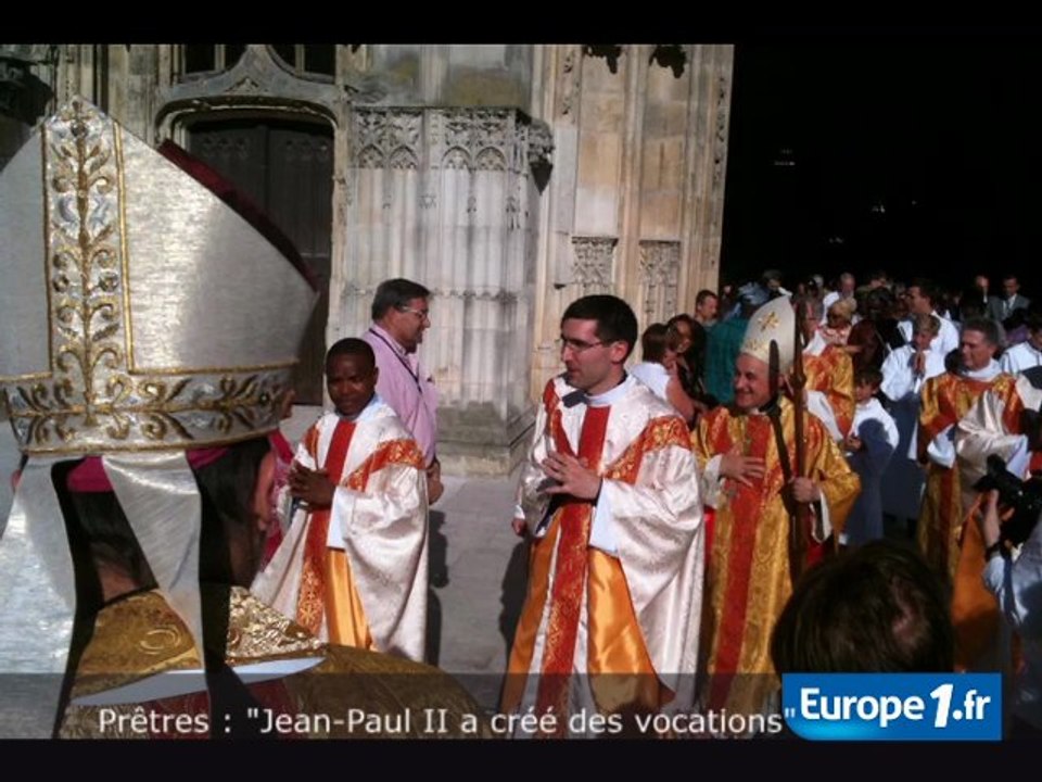 Prêtres : "Jean-Paul II a créé des vocations"
