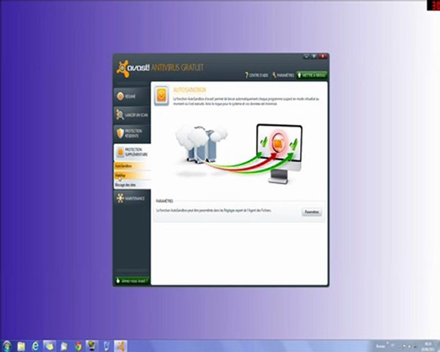 AVAST tuto en français