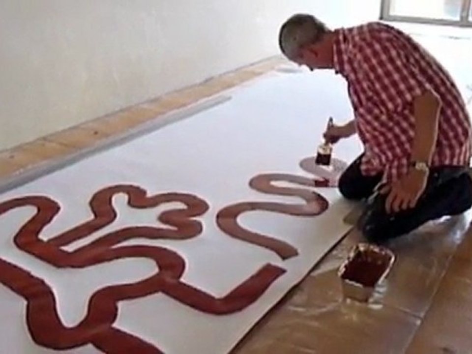 MEDAMOTHI-Mix&Remix_Becquelin_painting_at_CSID_Medamothi_2010