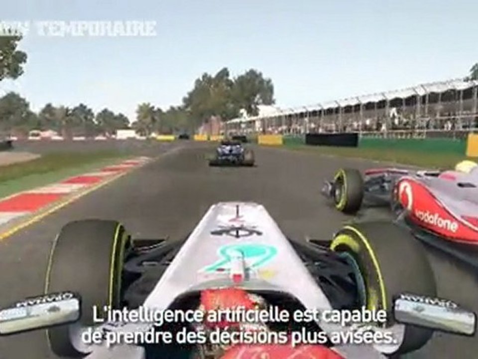 F1 2011  - Codemasters -  carnet des développeurs