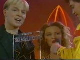 kylie Minogue and jason donovan @ smash hits poll winners party 1989