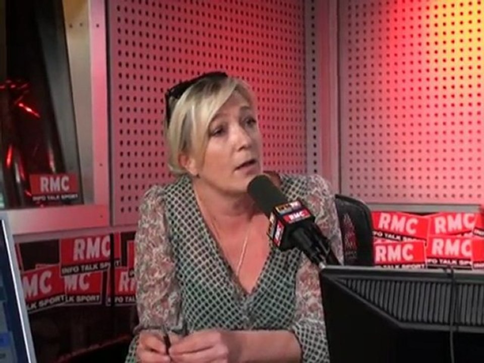 "Laurent Joffrin a fait une croisière avec son père et Jean-Marie Le Pen !" Marine Le Pen