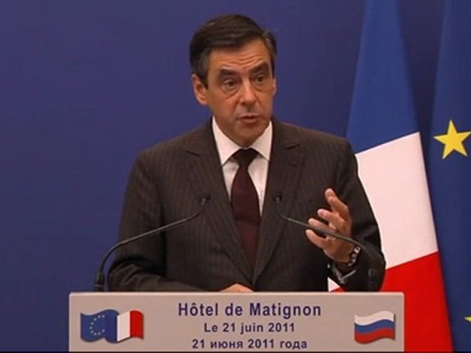 point presse Fillon et Poutine (1/2)