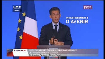 Évènements : Conférence de presse de Nicolas Sarkozy