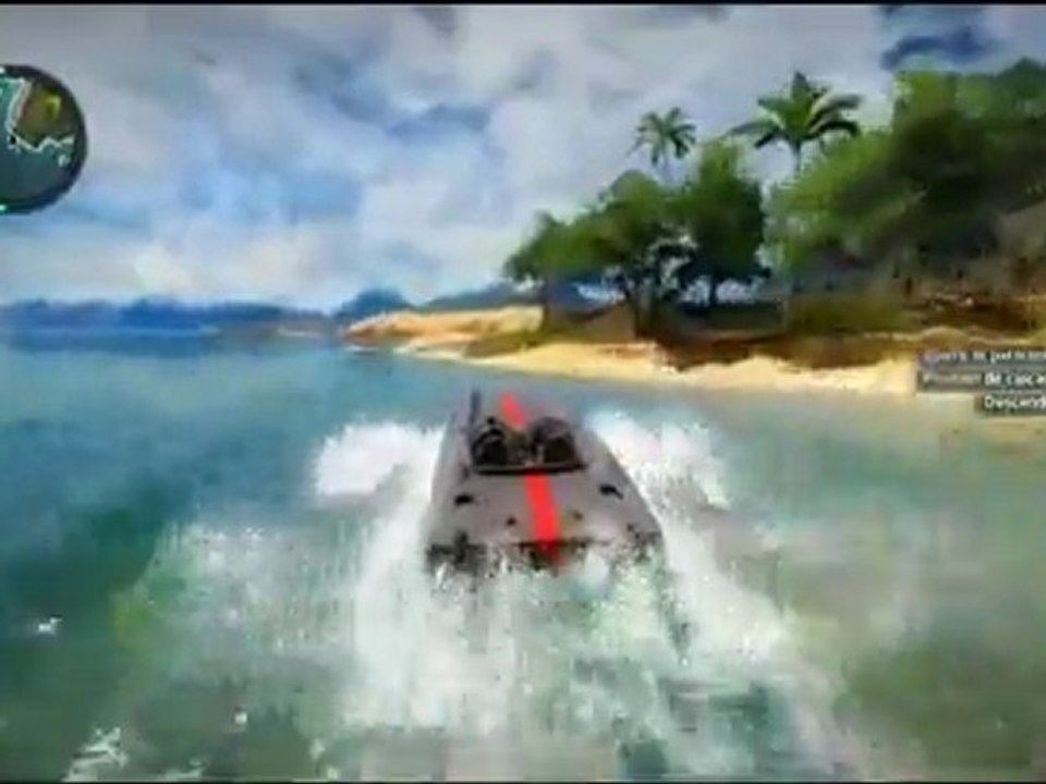 Just Cause 2 bateau bug