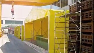 Mobile Tunnels - Modular Warehouse or Storage - logistic warehouse