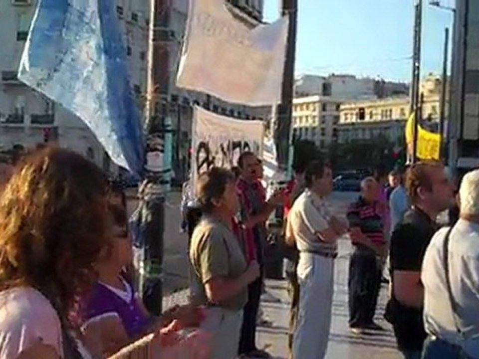 Αγανακτισμένοι στο Σύνταγμα 34η ημέρα 3