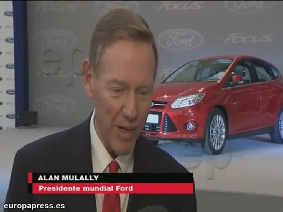 Alan Mulally, presidente de Ford, visita Valencia junto a Ca