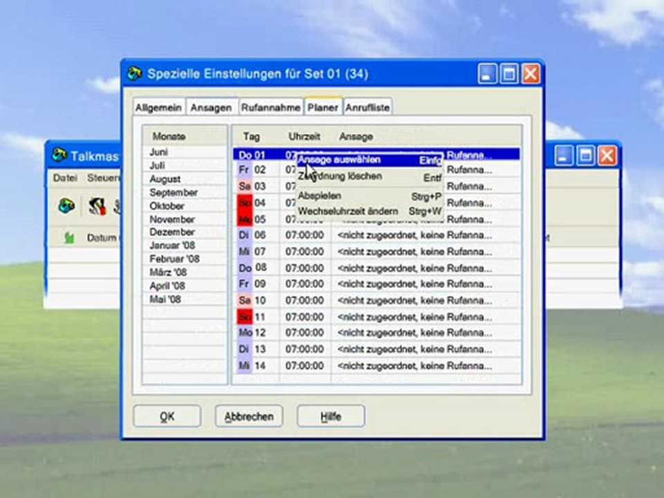 Apotheken-Notdienstansage Telefon
