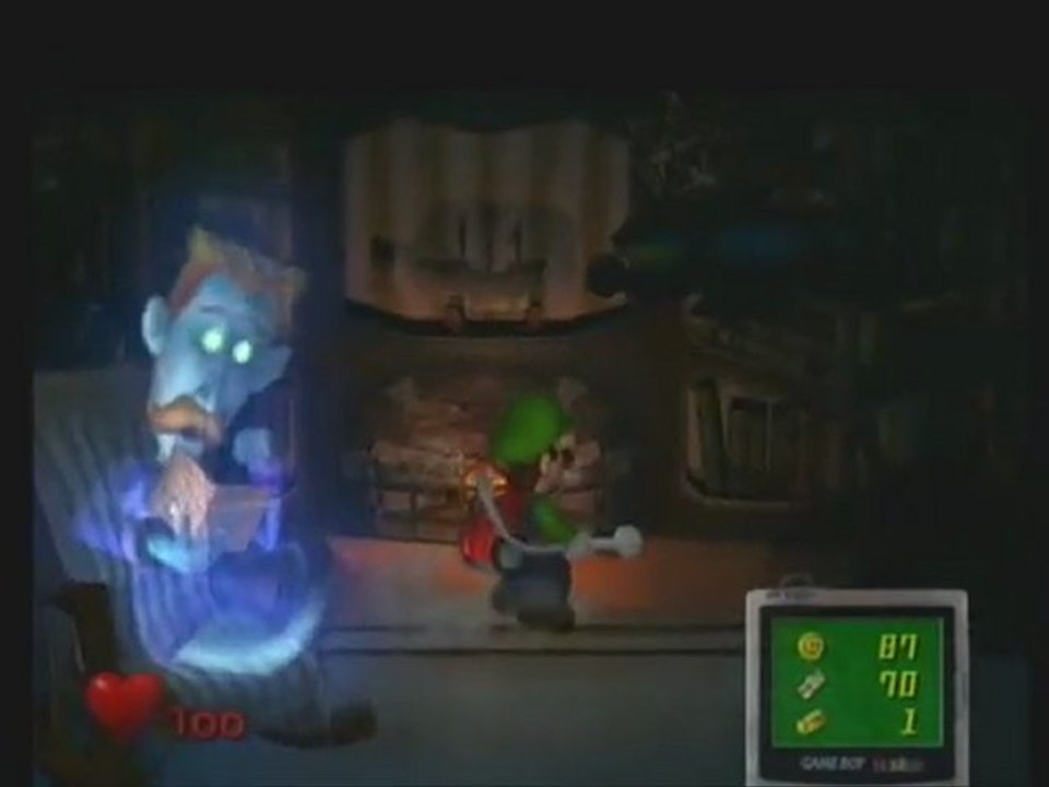 Luigi's Mansion (02) - Premiers tableaux ectoplasmiques