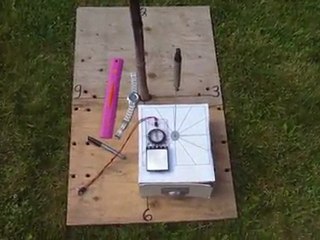 horloge solaire - anomalie