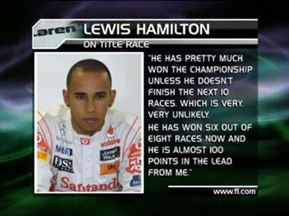 Hamilton - Ich kann den Titel nicht mehr gewinnen