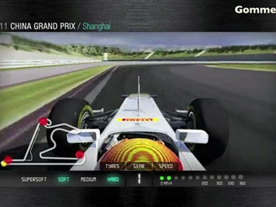 Gran Premio F1 CINA 2011: i pneumatici Pirelli PZero