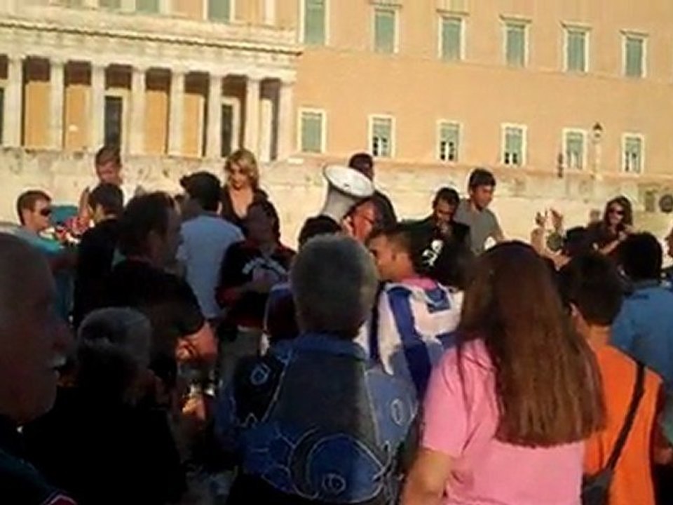 Αγανακτισμένοι στο Σύνταγμα 34η ημέρα 2