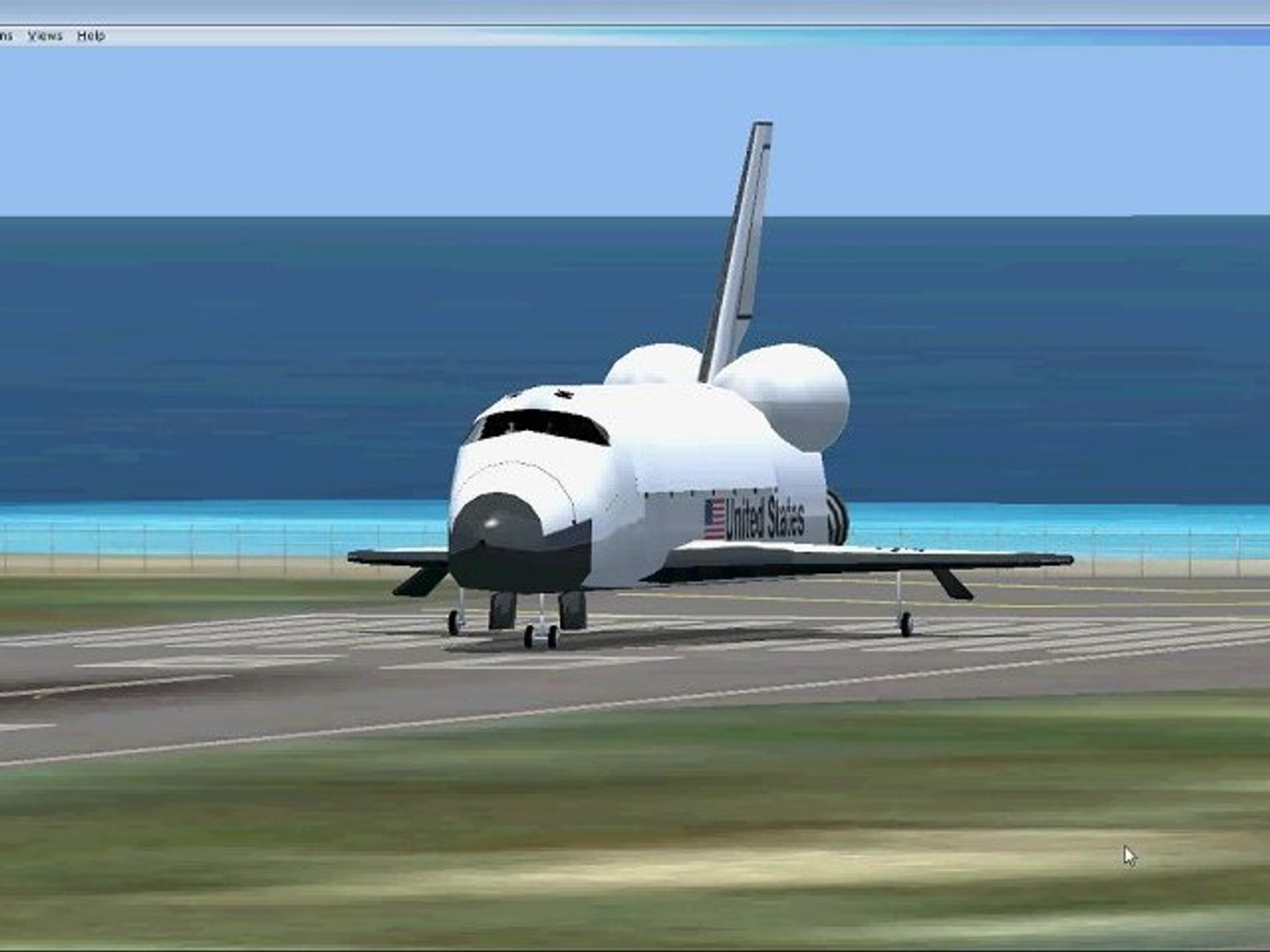 ⁣take off nasa space shuttle