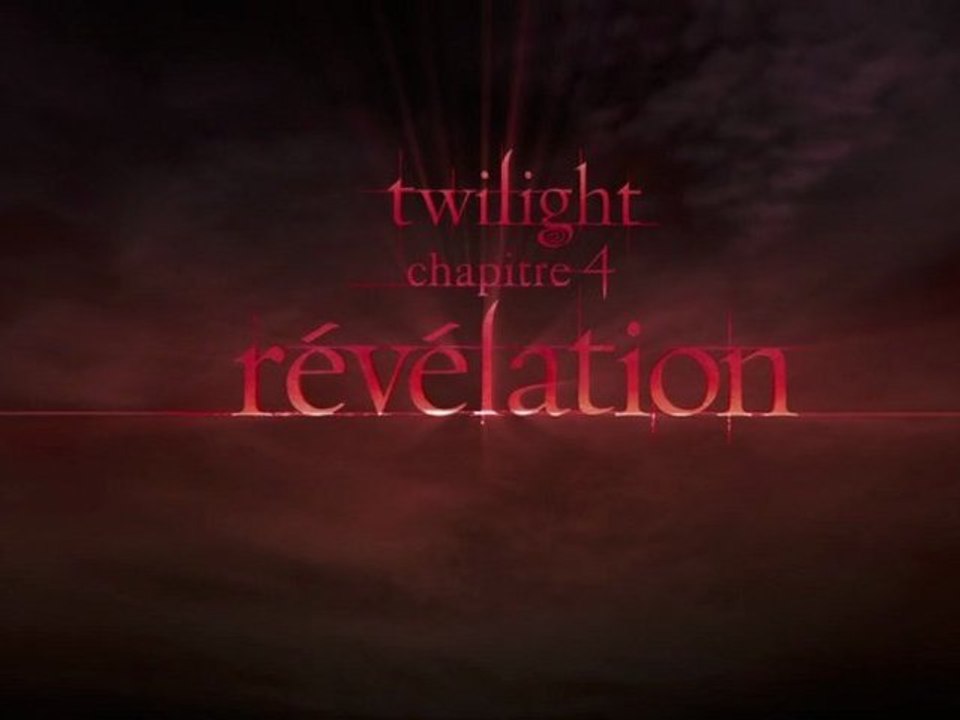 Twilight Chapitre 4 : Révélation 1ère Partie (Twilight Breaking Dawn Part 1) - Bande- Annonce / Teaser Trailer [VOST|HD]