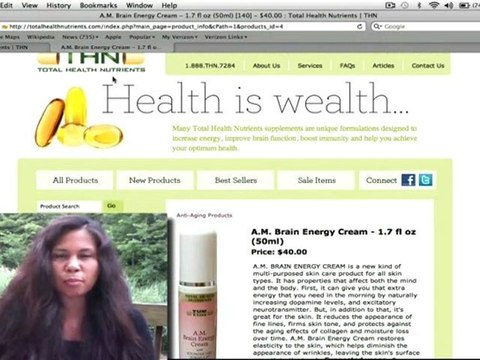 Total Health Nutrients: Skip the Coffee with Brain Energy Cream