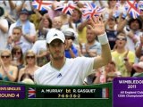 Wimbledon - Murray serviert Weltklasse