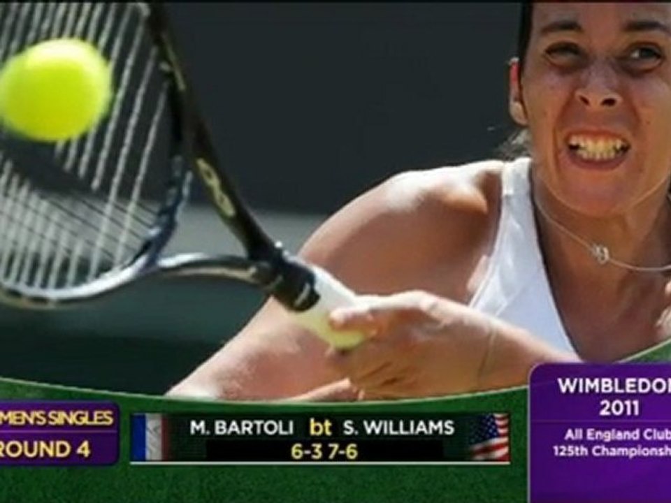 Wimbledon - Bartoli wirft Serena Williams raus
