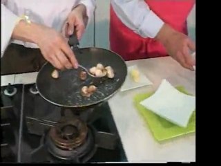 Crema de Auyama con Vieras