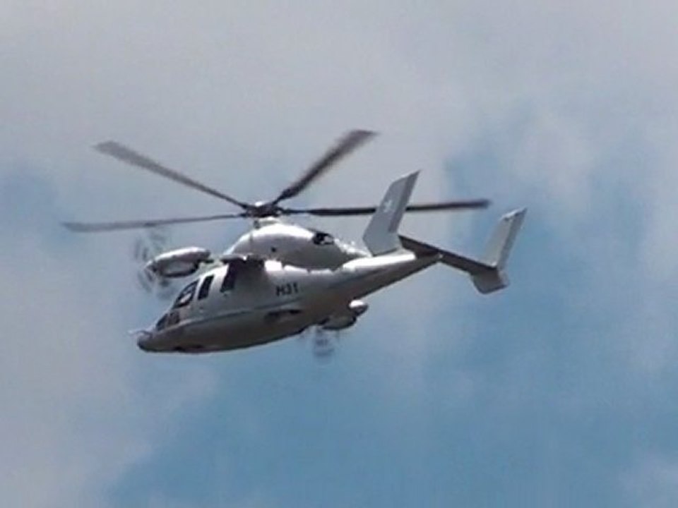Hélicoptère hybride X3 EUROCOPTER 2 Full HD  Meeting aérien du Bourget Paris Airshow LFTA 2011