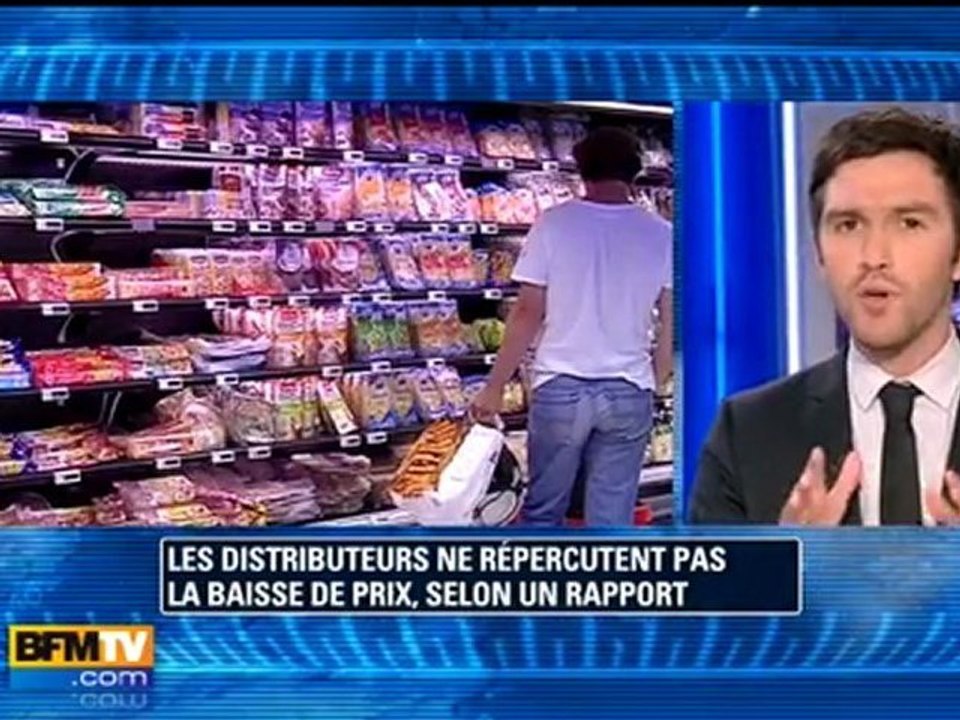 Les consommateurs n'ont pas bénéficié des baisses de prix dans la grande-distribution