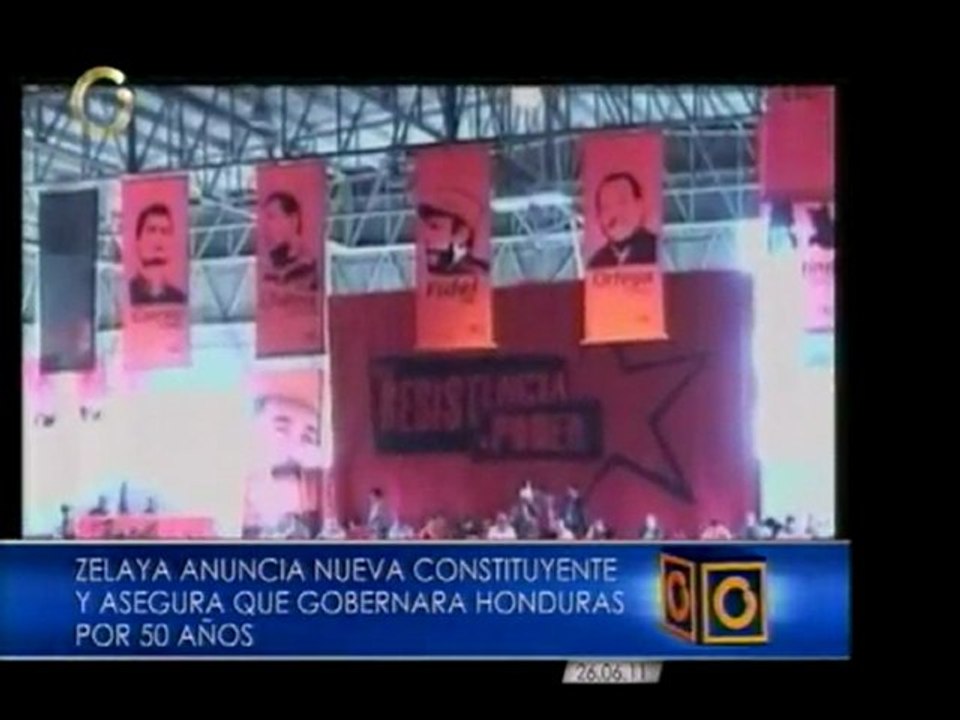 Zelaya a Presidente