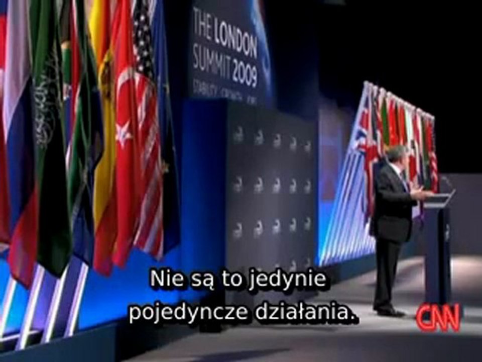 Gordon Brown na G-20 - NWO szatanski plan zniewolenia ludzi - nauka hmonna