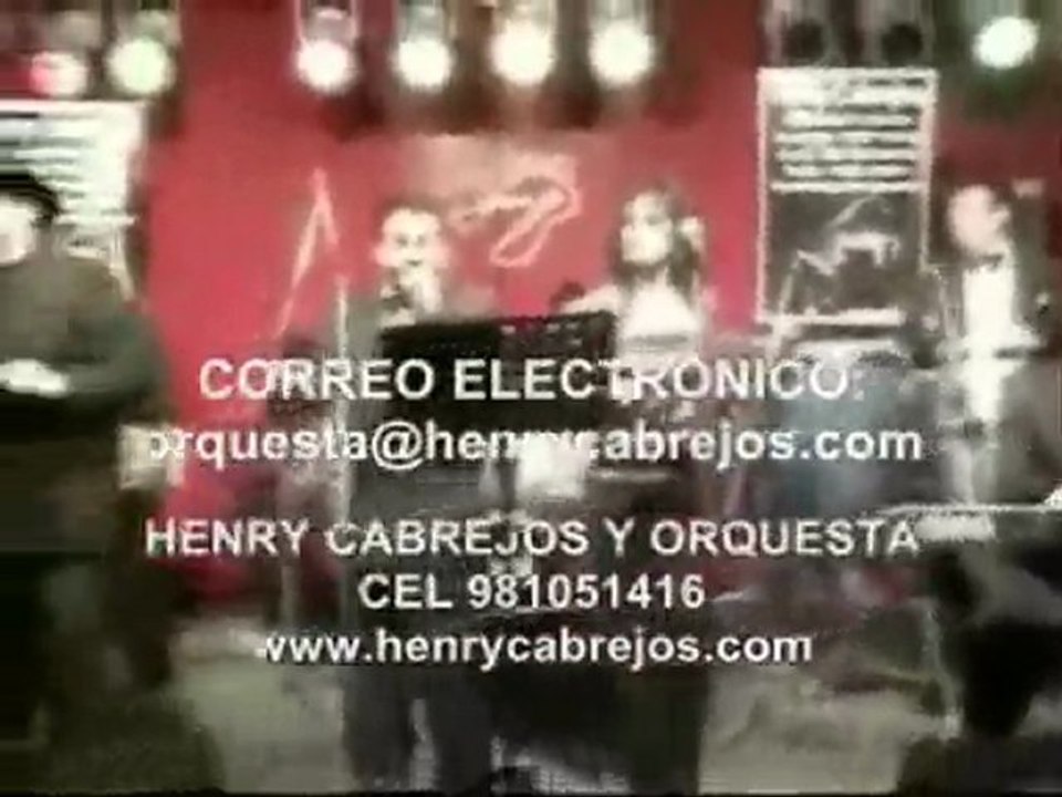 ORQUESTAS EN LIMA ORQUESTAS PERU ORQUESTAS PARA MATRIMONIOS EN LIMA ORQUESTA HENRY CABREJOS