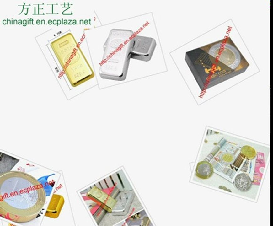 Gold bar & Gold bullion paper weight/Gold coin paper weight/Mini gold bar magnetic holder