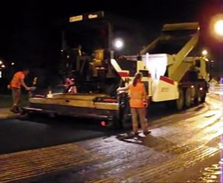 Les travaux du rond point du champ de mars