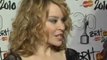 Kylie Minogue red carpet   Interview @ Brits Awards 2010