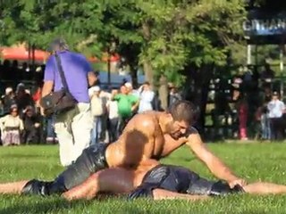 Güreş ağları Kağıthane, Istanbul - 26 haziran 2011