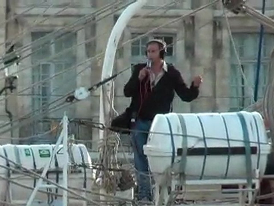 Ile d'Aix - Bordeaux à bord du Belem - France Bleu