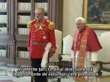 Benedict al XVI-lea l-a primit pe Fra' Matthew Festing