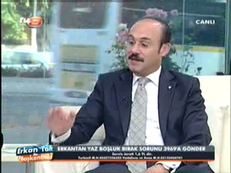 YTB Başkanı TV8'de Erkan Tan ile Başkent'ten programının konuğu oldu (I)