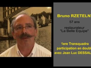 Presentation de la Transquadra 2011 et de l'équipage "La belle équipe"