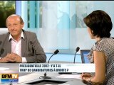 Débat Raoult - Bennahmias sur BFM TV dans le 19h de Ruth Elkrief