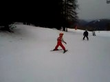 Sander en Luuk eerste ski avontuur (december 2011)