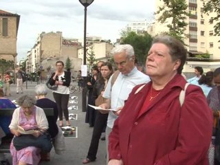 Hommage aux morts de la rue